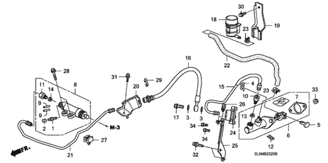 Clutch Master Cylinder for 2007 Honda Fit #0