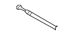 BJ0J56880F - Body: Release Cable for Mazda: Protege, Protege5 Image