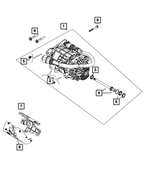 68603963AA - Differential and Drive Line: Electric Traction Motor for Mopar Image