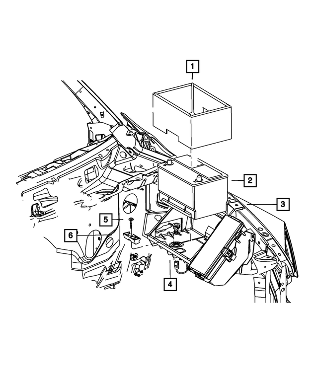 BA94R765AB - Electrical: Storage Battery, Canada for Mopar Image image