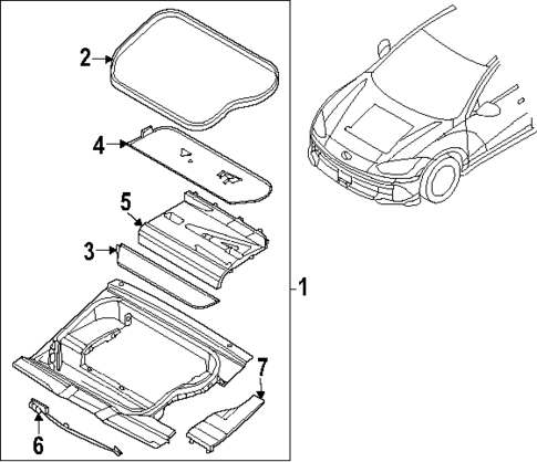 Cargo Area for 2023 Hyundai Ioniq 6 #0