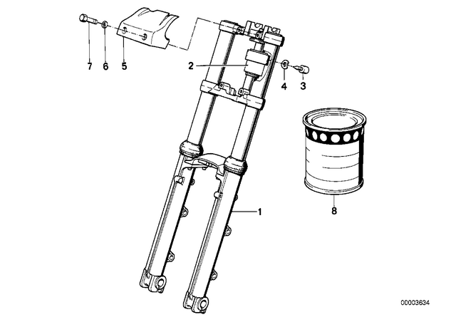 32711455424 - : Cover for BMW-Motorrad Image