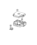 68503700AA - Electrical: Power Distribution Center Cover for Dodge: Charger Daytona | Jeep: Grand Cherokee, Grand Cherokee L, Grand Wagoneer, Wagoneer Image