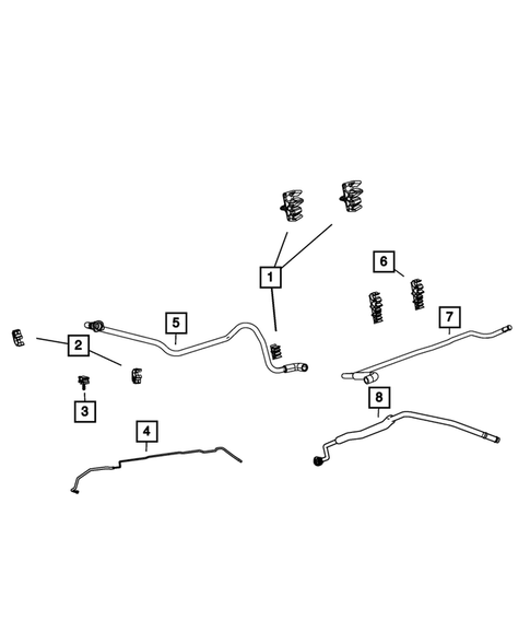 Fuel Lines for 2011 Ram 1500 #0