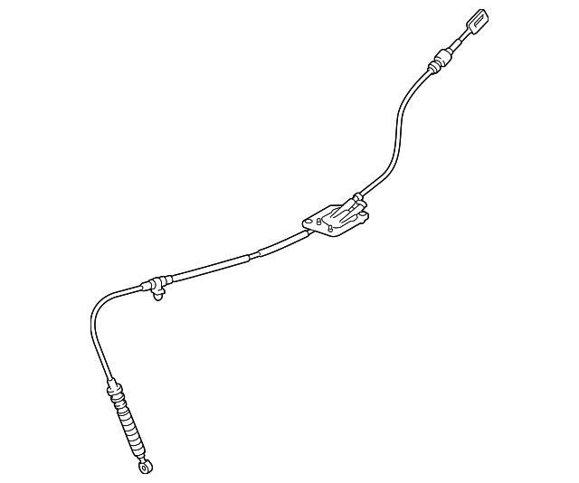 2011-2014 Mazda 2 Shift Control Cable D652-46-500F | TascaParts.com