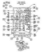 4869201AN - : Power Distribution Module for Chrysler: Town &amp; Country, Voyager | Dodge: Caravan, Grand Caravan Image