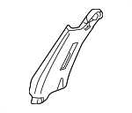 769131SV0A - Body: Upper Center Pillar Trim for Nissan: Murano Image