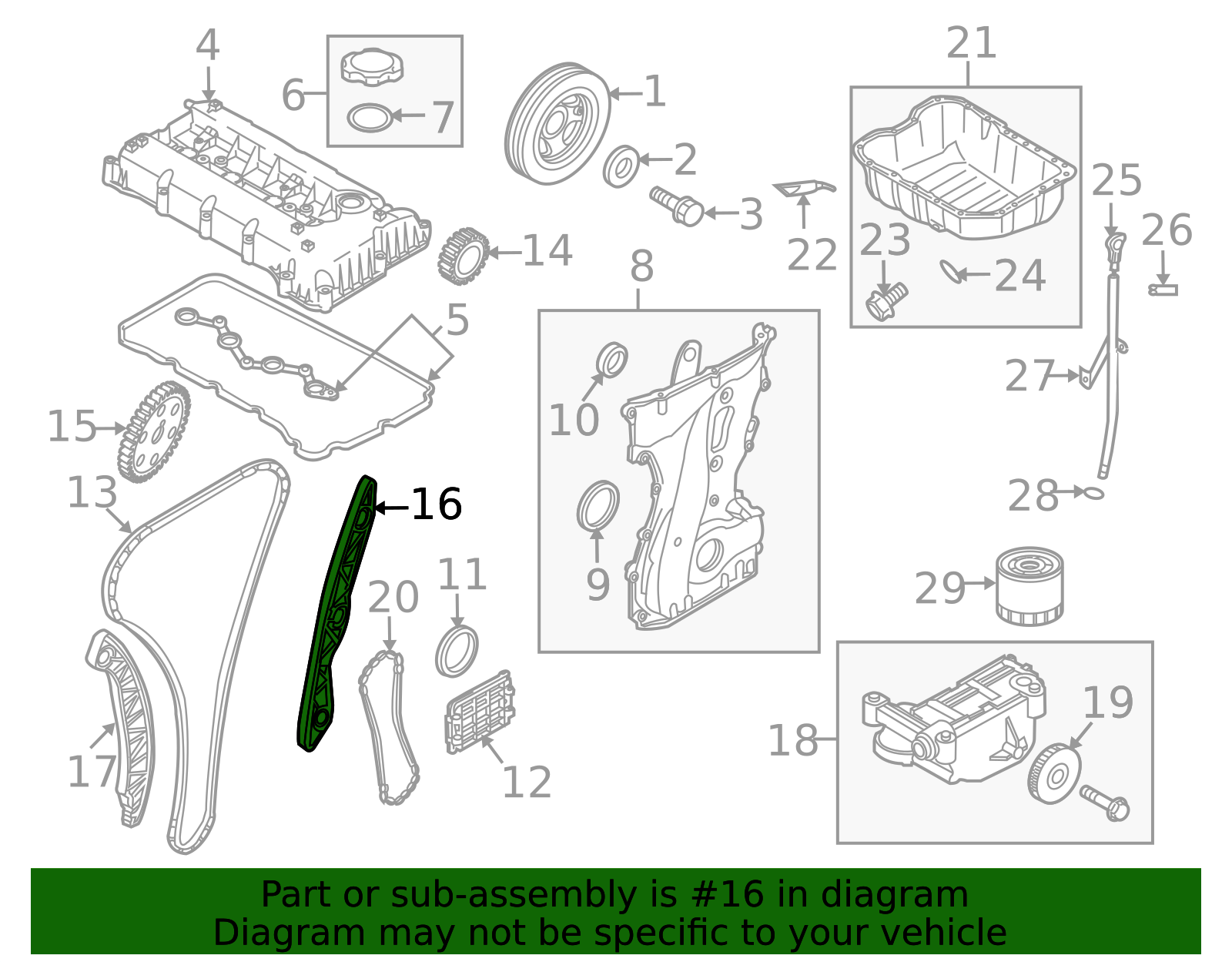 24471-25001 - Chain Guide 2010-2013 Kia | Kia.Parts Store