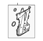 213502G004 - Engine: Timing Cover for Kia: Forte, Forte Koup, Optima, Rondo, Sorento, Sportage Image
