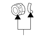 39813SDAA41ZB - Body: Knob for Honda: Accord Image