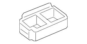 99161015100 - Electrical: Fuel Pump Relay Holder for Porsche Image