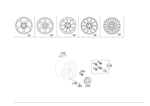 Wheels for 2006 Mercedes-Benz SLR McLaren #0