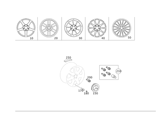 14016113 - : Valve for Mercedes-Benz: SLR McLaren Image
