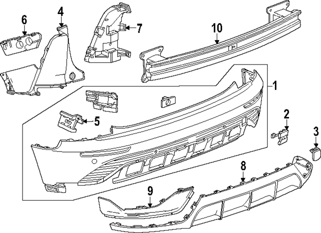 26346447 - : Part# 26346447 F Panel for Chevrolet: Blazer EV Image