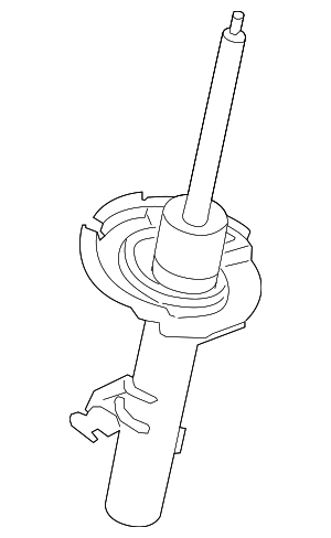 LK4Z18124F - Suspension: Suspension Strut for Ford Image