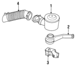 25097035 - Engine: Air Cleaner for Buick: Regal | Chevrolet: Celebrity | Oldsmobile: Cutlass Ciera, Cutlass Cruiser, Cutlass Supreme | Pontiac: Grand Prix Image