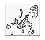 LR177056 - Emission System: Vapor Canister for Land Rover: Discovery Sport, Range Rover Evoque Image