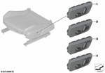 61319248084 - Vehicle Electrical System: Seat Adjustment Switch, Right for BMW: 228i, 228iX, 428i, 428iX, 435i, 435iX, M235i, M235iX, Z4 30i, Z4 M40i Image image