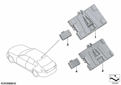 Car Telephone, Built-in for 2019 BMW 228iX #1