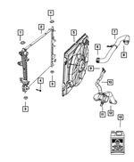 68153921AA - Cooling: Coolant Antifreeze for Mopar Image