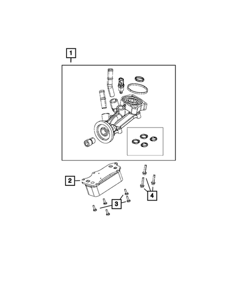 Engine Oil Cooler and Lines for 2026 Ram 3500 #0