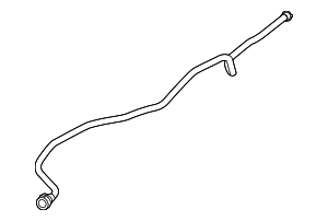 17229456096 - Cooling System: Oil Feed Tube for BMW: X5, X6, X7 Image