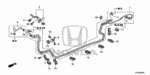 16050TE0A00 - Electrical/Exhaust/Heater/Fuel: PIPE ASSY., FUEL for Honda Image