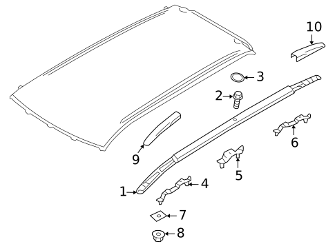 Luggage Carrier for 2025 Mitsubishi Outlander PHEV #1