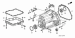 21223PY4000 - Transmission - Automatic: HANGER, TRANSMISSION for Acura Image