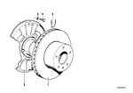 34112225007 - : Brake Disc, Ventilated for BMW Image