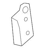 5Q1803149 - Body: Floor Crossmember Connector for Volkswagen: Golf, Golf Alltrack, Golf R, Golf SportWagen, GTI, Jetta Image