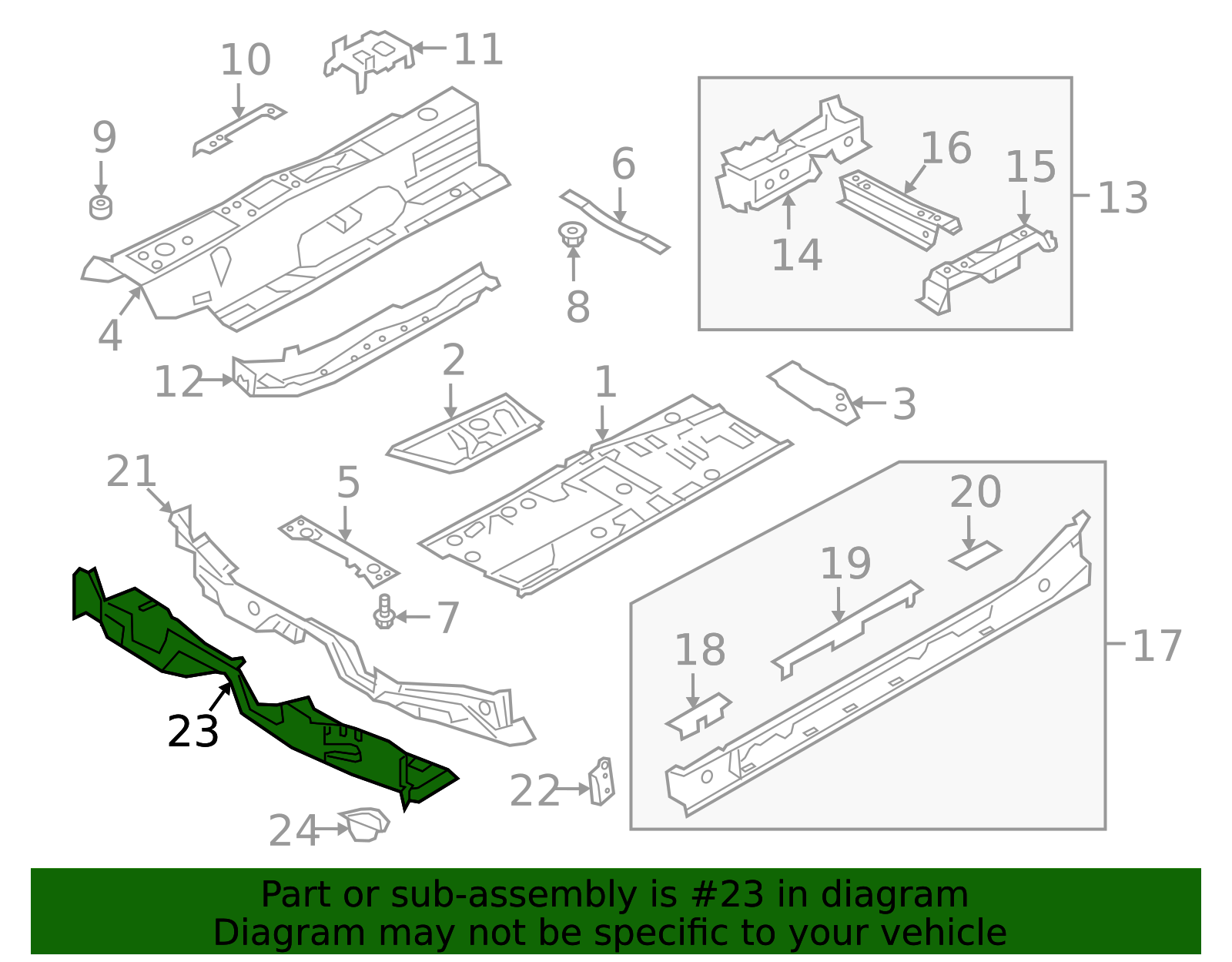 5Q0-803-144 - Cross-Member 2015-2025 Volkswagen | OEM VW Parts Haus