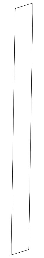 51647134101 - Body: Side Seal for BMW: 1 Series M, 128i, 135i, 135is, 325i, 325xi, 328i, 328i xDrive, 328xi, 330i, 330xi, 335i, 335i xDrive, 335is, 335xi, M3, X1 Image