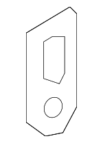 51647123406 - : Radiator Support Mount for BMW: 1 Series M, 128i, 135i, 135is Image