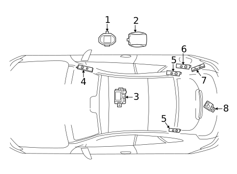 Antenna & Radio for 2021 Mercedes-Benz AMG&reg; GT 43 #0