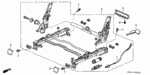 90001S9VA01 - Interior/Bumper: SCREW, HEX. (5X12) for Honda Image
