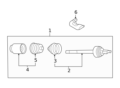 Drive Axles for 2008 Kia Optima #0