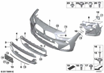 51117428996 - : Guide, Bumper, Right for BMW Image
