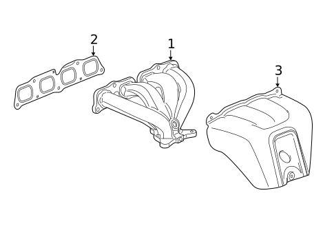 Exhaust Manifold for 2019 Buick Envision #0