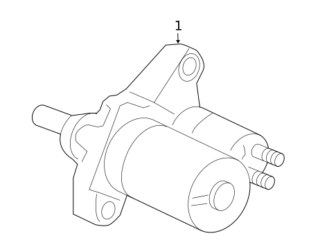 Starter & Related Components for 2005 Honda Accord #0