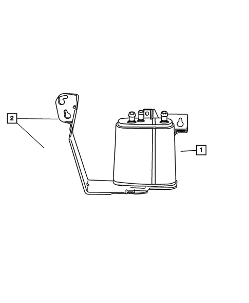 Vacuum Canister for 2003 Jeep Grand Cherokee #0