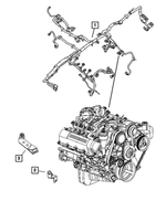 68078329AB - Electrical: Engine Wiring for Mopar Image