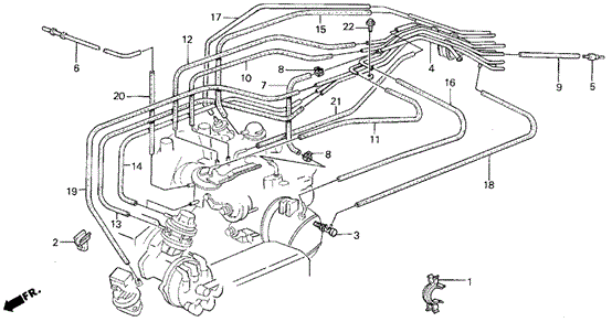 Install Pipe (86-87) for 1987 Acura Legend #0