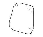 ZV811J3AB - Body: Seat Back Panel for Mopar Image