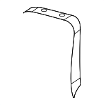 5166233AA - Body: Seat Back Pad for Mopar Image