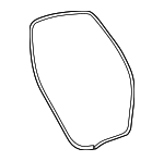 YF1Z54253A11AAA - Body: Body Weather-strip for Ford: Taurus | Mercury: Sable Image