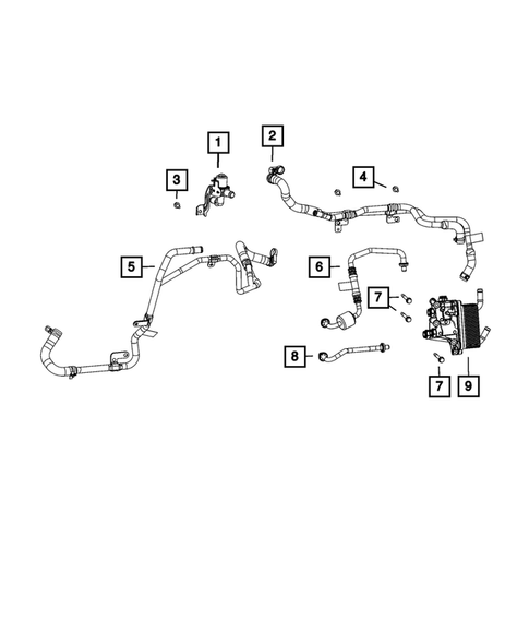 Transmission Heater for 2022 Jeep Grand Cherokee WK #0