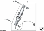 31427721120 - : Spring Strut, Esa, Front for BMW-Motorrad Image
