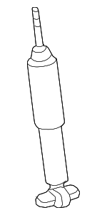 560210 - Suspension: ACDelcoâ„¢ Shock Absorber for Chevrolet: Avalanche 1500, Silverado 1500, Silverado 1500 Classic, Silverado 1500 HD, Silverado 1500 HD Classic, Silverado 2500, Silverado 2500 HD, Suburban 1500, Suburban 2500 | GMC: Sierra 1500, Sierra 1500 Classic, Sierra 1500 HD, Sierra 1500 HD Classic, Sierra 2500, Sierra 2500 HD, Yukon XL 1500, Yukon XL 2500 Image