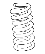 15032653 - : Coil Spring for Chevrolet: Silverado 1500, Silverado 1500 Classic, Silverado 1500 HD, Silverado 2500, Silverado 2500 HD, Silverado 3500, Suburban 1500, Suburban 2500 | GMC: Sierra 1500, Sierra 1500 Classic, Sierra 1500 HD, Sierra 2500, Sierra 2500 HD, Sierra 3500, Yukon XL 1500, Yukon XL 2500 Image